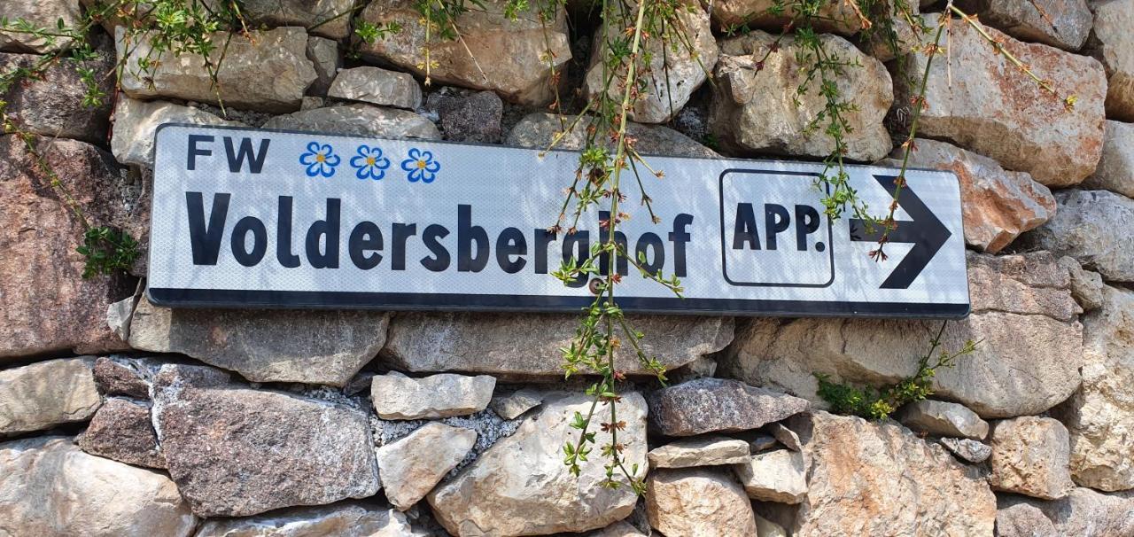 Voldersberghof Apartment Cortaccia Bagian luar foto