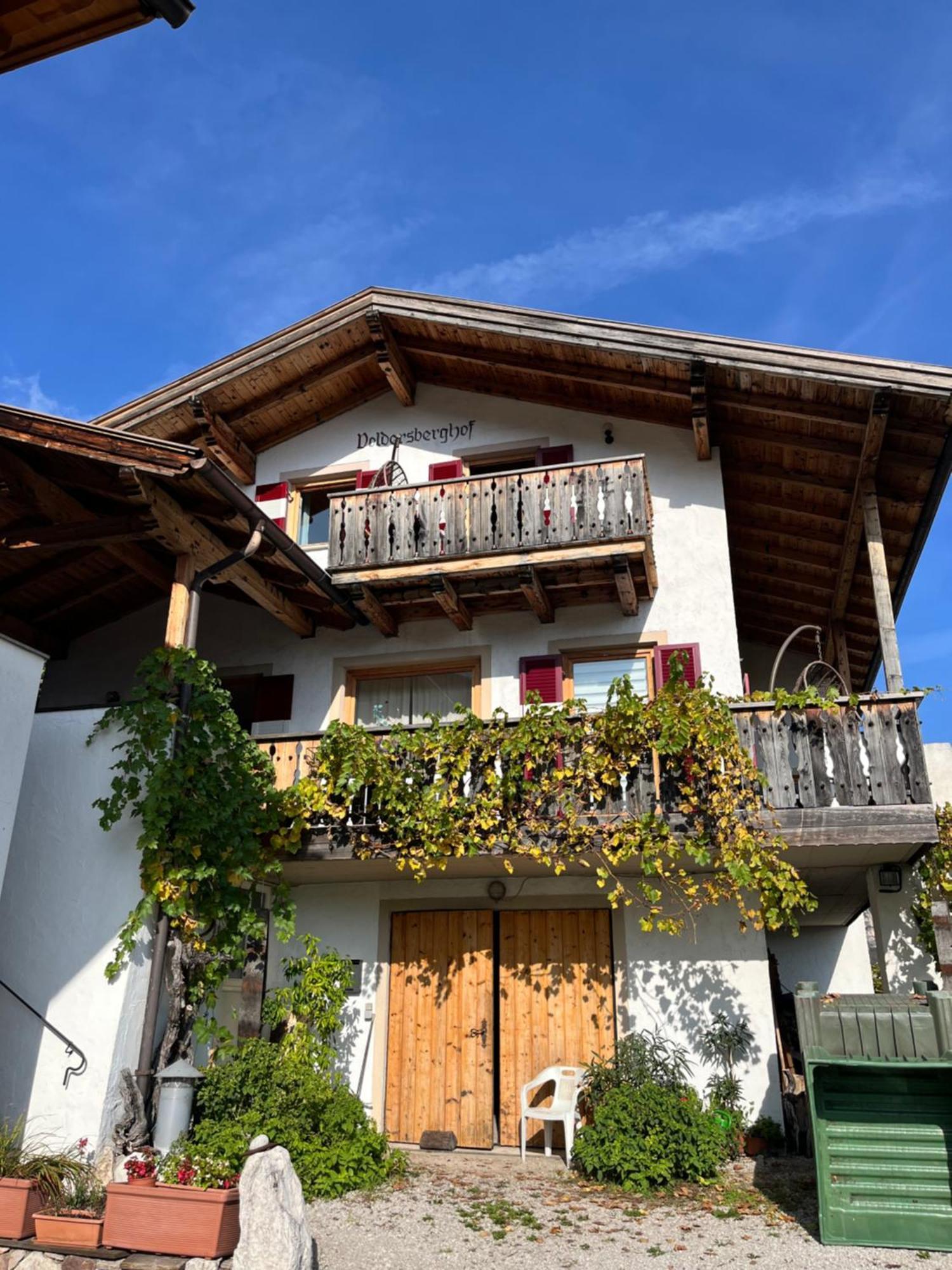 Voldersberghof Apartment Cortaccia Bagian luar foto